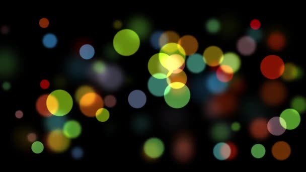 Bokeh Con Profundidad Campo — Vídeos de Stock