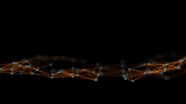 geometrik arkaplan video soyutlaması