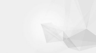 geometrische abstractie op witte achtergrond