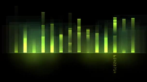 Fond numérique abstrait extrême  