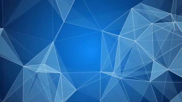 Video Geometrical Abstraction Background — Stock Video