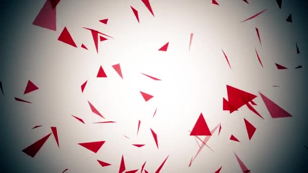 Video Geometrical Abstraction Background — Stock Video