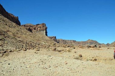 Güney Namibya 'daki Balık Nehri Kanyonu' nda.