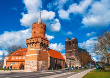 Gate Kulesi tuğla Gotik ' 