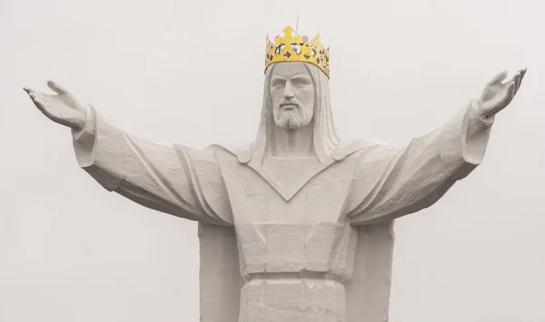 Jezus Chrystus pomnik króla Obrazy Stockowe bez tantiem