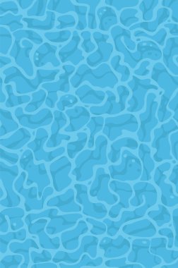 El çizimi yaz resimli lüks havuz. Gerçek tropikal vektör arkaplanı. Sanatsal karikatür, su dokusu çiziyor. Yaratıcı Rahatlama Vibes sanat çalışması