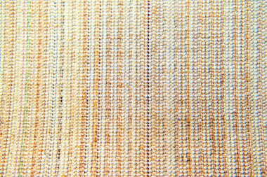 Renkli düğümlerdeki yoğun kumaşın fotoğraf dokusu