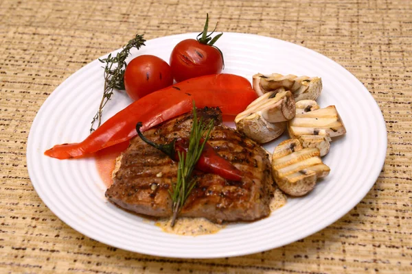 Menu Traditional Romanian Food — Stock Photo, Image