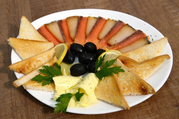 Menu Traditional Romanian Food — Stock Photo, Image