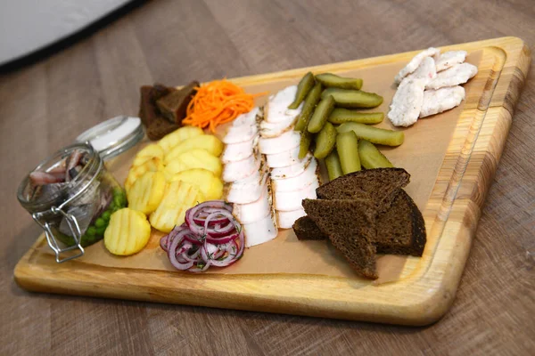 Menu Traditional Romanian Food — Stock Photo, Image