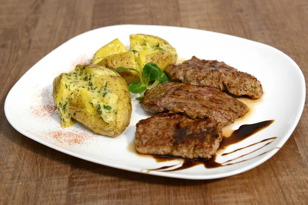 Menu Traditional Romanian Food — Stock Photo, Image