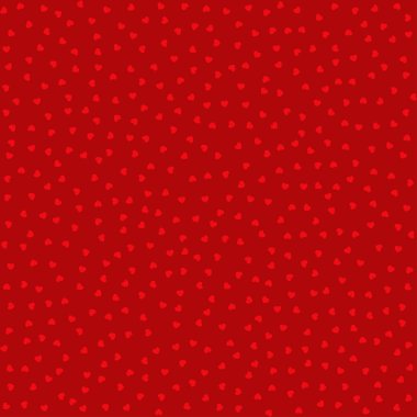 Yürekleri Tekstil, kumaş, kumaş için beyaz arka plan üzerinde izole renkli Işık kırmızı küçük vektör Sevgililer günü seamless modeli. Tasarım düğün davetiye kartı vektör çizim Eps10 için