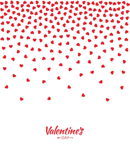 Streszczenie tło gradientowe czerwone serca na Walentynki projekt wektor ilustracja Card. karta zaproszenie ślubne tło. Projektowanie elementu podłoże medyczne, zdrowie, leczenie. — Wektor stockowy