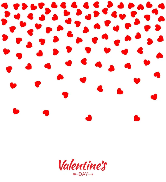 Kırmızı kalpler degrade arka plan için Sevgililer günü tasarım vektör çizim kartı düğün davetiye kartı zemin. Tasarım tıp için arka plan unsuru, sağlık, tedavi. — Stok Vektör
