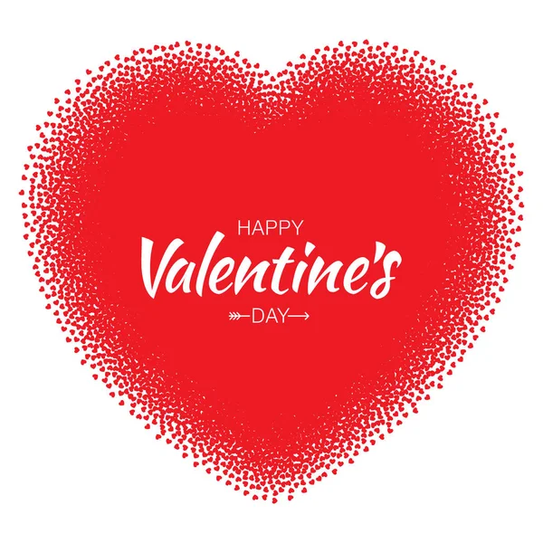 Abstract Vector Grunge Heart Frame com pequenos corações vermelhos para Design Valentine Day card Fundo. Cartão de convite de casamento. Ilustração vetorial EPS10. Logotipo emblema para cuidados de saúde, médico, tratamento . — Vetor de Stock