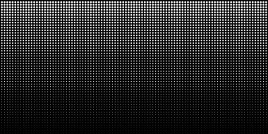 Beyaz dikey degrade yarı ton nokta arka plan, yarı ton nokta deseni kullanarak yatay şablonu. Vektör çizim