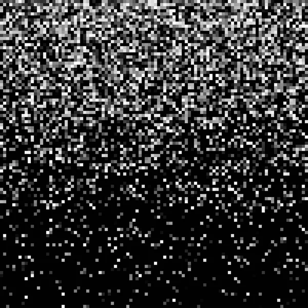 Pixel abstrakter Hintergrund für den Farbverlauf der S-W-Technologie. Business Mosaik helle Mosaik-Design-Hintergrund mit scheiternden Pixeln. verpixelte Mustertextur. Darstellung von Big Data Flow Vektor. — Stockvektor
