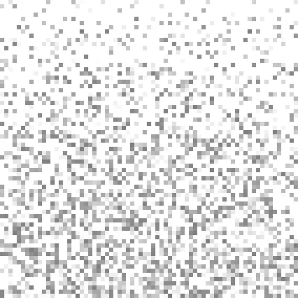 Pixel Abstrato Cinza Tecnologia Gradiente Fundo. Business mosaico luz pano de fundo do projeto mosaico com pixels com falha. Textura padrão Pixelada. Big data flow vector Ilustração . — Vetor de Stock