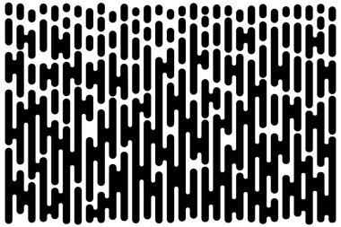 Çizgi Gradyan Deseni. Dikey yarım ton çizgi dokusu. Yarım ton arkaplan kullanan soyut şablon. Vektör bw illüstrasyonu.