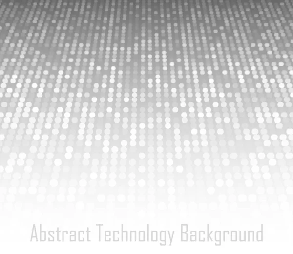 Perspectiva Abstrato Cinza Tecnologia de fundo. Fundo de textura cinza. Superfície bidimensional. Ilustração do espaço vetorial . — Vetor de Stock