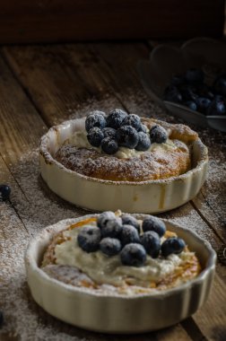 Rustik tarzı cheesecake