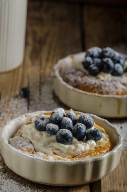 Rustik tarzı cheesecake