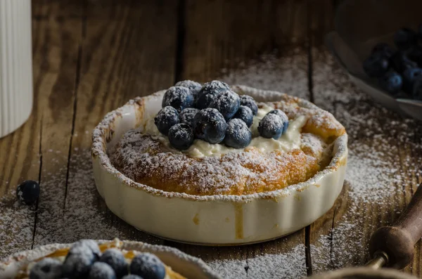 Rusztikus stílusú sajttorta — Stock Fotó