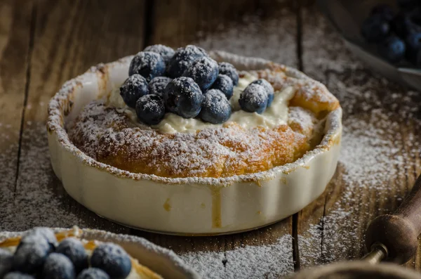 Tarta de queso de estilo rústico —  Fotos de Stock