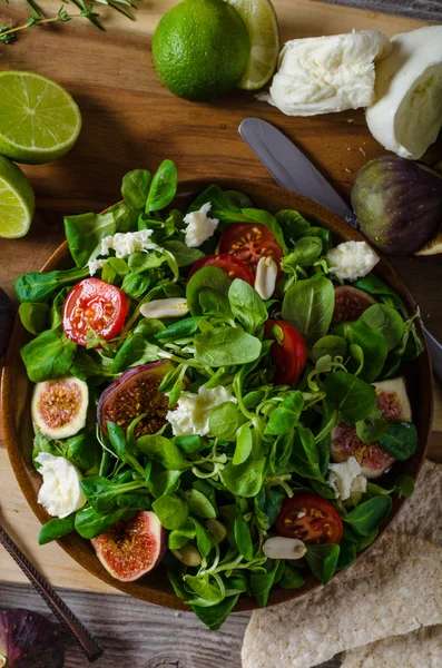 Vijgen sla salade — Stockfoto