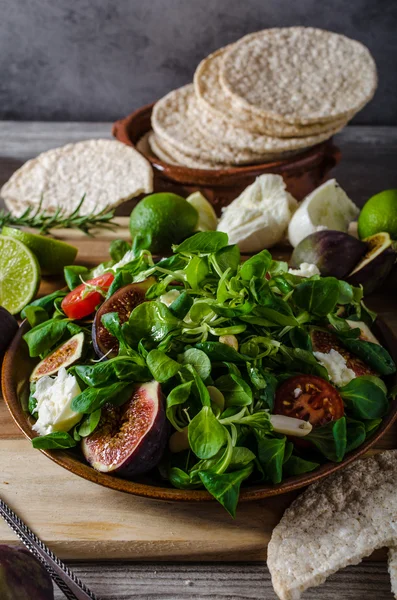 Vijgen sla salade — Stockfoto