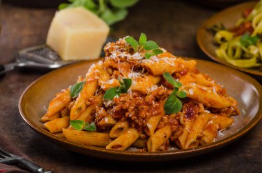 Pasta arrabiata delicious