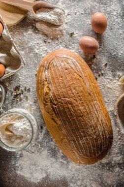 Hamur mayası ekmek kimyon