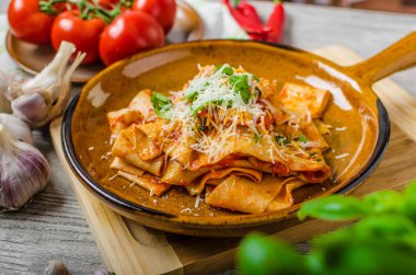 Pasta arrabiata delicious