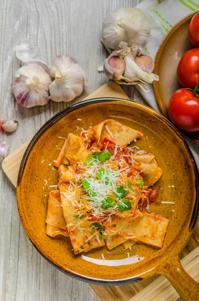 Pasta arrabiata delicious — 스톡 사진