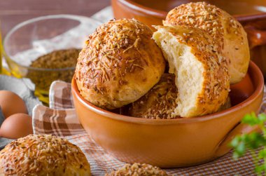 Ev yapımı peynir Buns