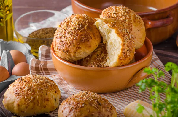 Bollos de queso caseros — Foto de Stock