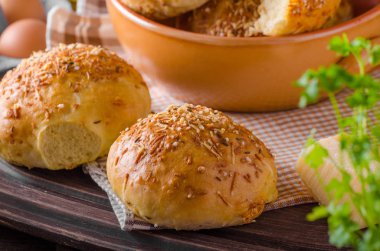 Ev yapımı peynir Buns