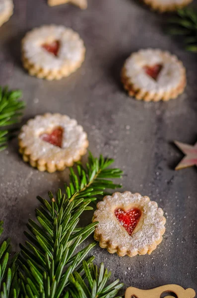 Caramelle di Natale, biscotti — Foto Stock