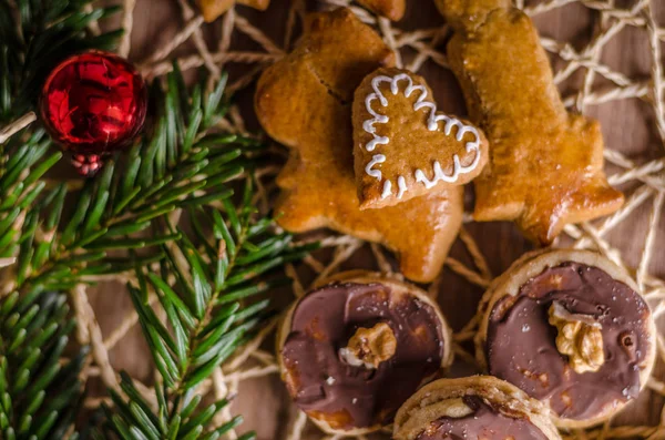 Weihnachtsplätzchen, Bonbons — Stockfoto