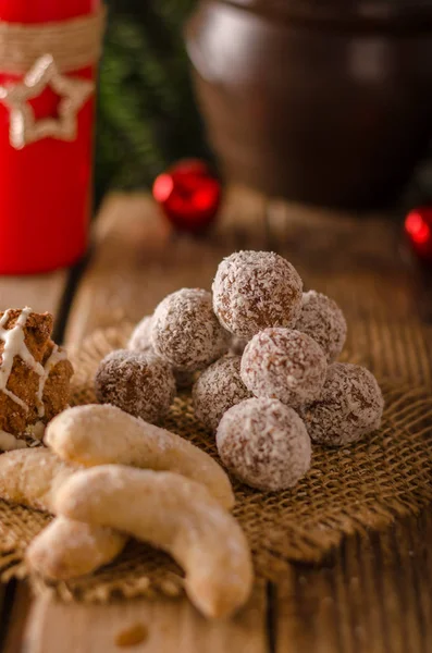 Boże Narodzenie słodycze, ciasteczka — Zdjęcie stockowe