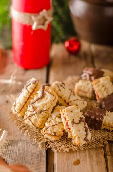 Рождественские конфеты, печенье — стоковое фото