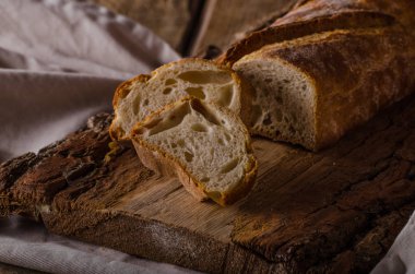 Ciabatta ekmeği ürün fotoğraf