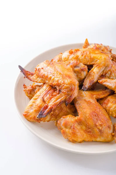 Grillezett csirkeszárnyak — Stock Fotó