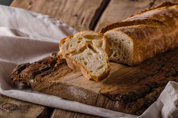 Ciabatta ekmeği ürün fotoğraf — Stok fotoğraf