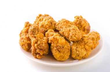 Kızarmış tavuk kanadı.