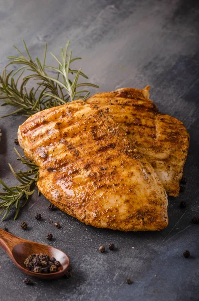 Chicken steak grilled — Stock Photo, Image