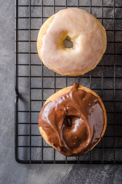 Ev yapımı donuts lezzetli