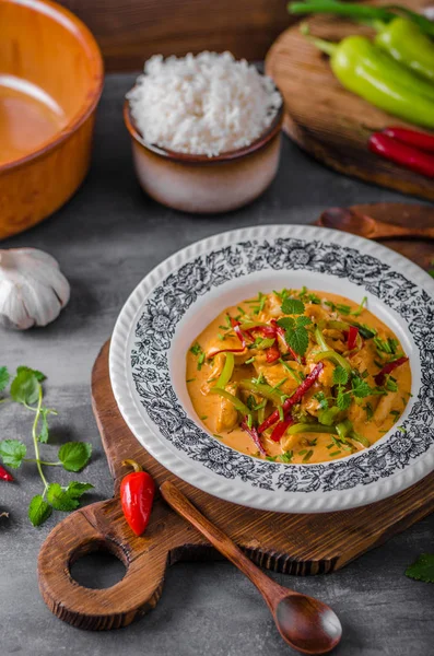 Chicken Curry delish Essen — Stockfoto