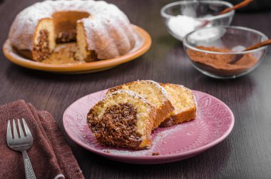 Lezzetli çikolata maymun ekmek