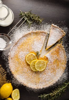 Lezzetli leamon tart